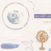 LIBRE COLLAGE/Libre Collage (Blue) Decoration, Transparent, Tracing Paper