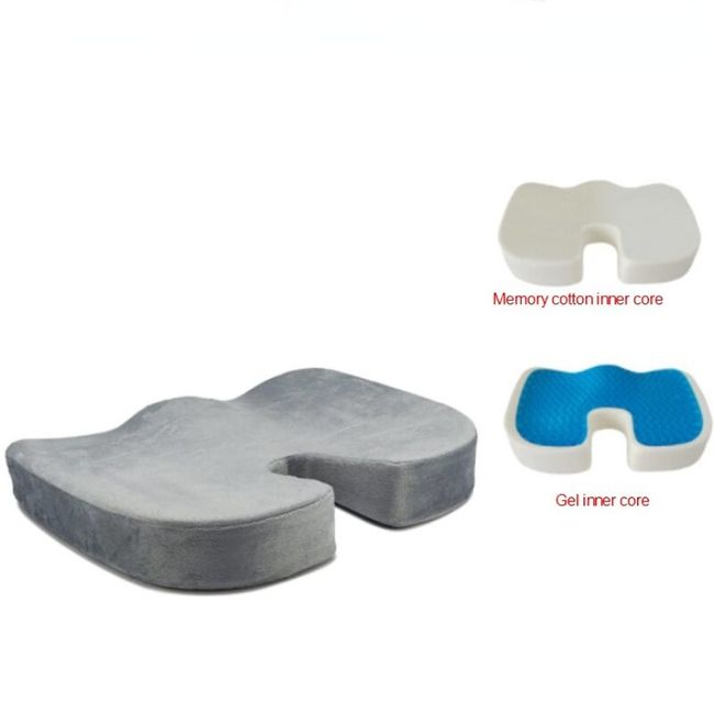 Seat Cushion Office Chair Cushions Coccyx Orthopedic Memory Foam U Seat  Massage Chair Cushion Pad Car Massage Cushion