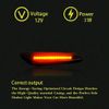 GSRECY Dynamic Amber LED Front Fender Side Marker Light Sequential Blinker Turn Signal Lamp For E90 E91 E92 E93 E46 E60 E53 X3 E83 X 1 E84 E81 E82 E87 E88,Smoke Lens