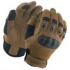 Warrior Omega Hard Knuckle Coyote Gloves Large Coyote