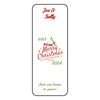 30 Christmas New Year  Hershey Nugget Candy Wrapper Personalized