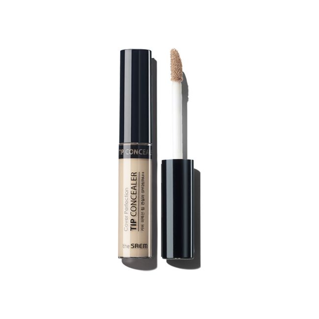 THE SAEM Cover Perfection Chip Concealer #01 Clear Beige Thesem Concealer Thesem Concealer Cheap Thesem Concealer uv Thesem Concealer Popular Colors Thesem Concealer Colors Thesem Concealer How to Use Thesem Concealer