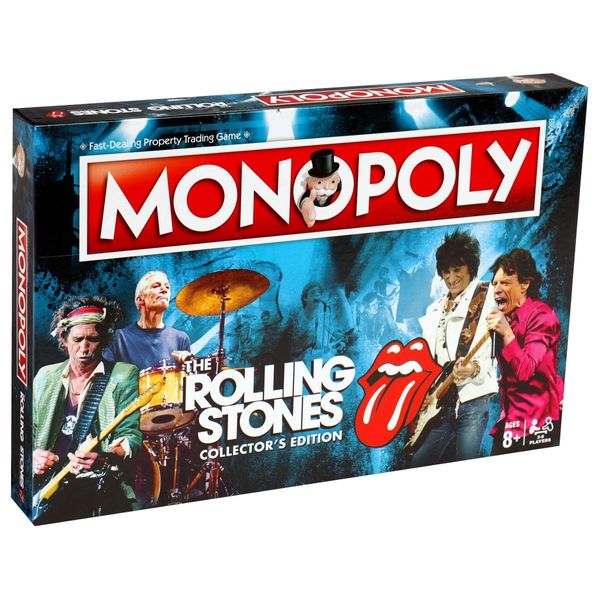Rolling Stones Monopoly Board Game