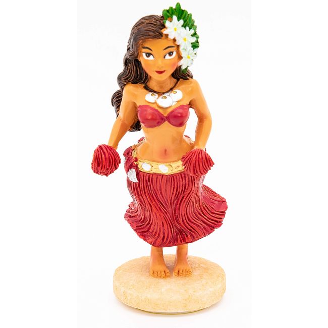 KC Hawaii Napua Tiare Hula Girl Miniature Dashboard Doll