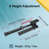 Zeadio F30M Bipod for M-Rail system