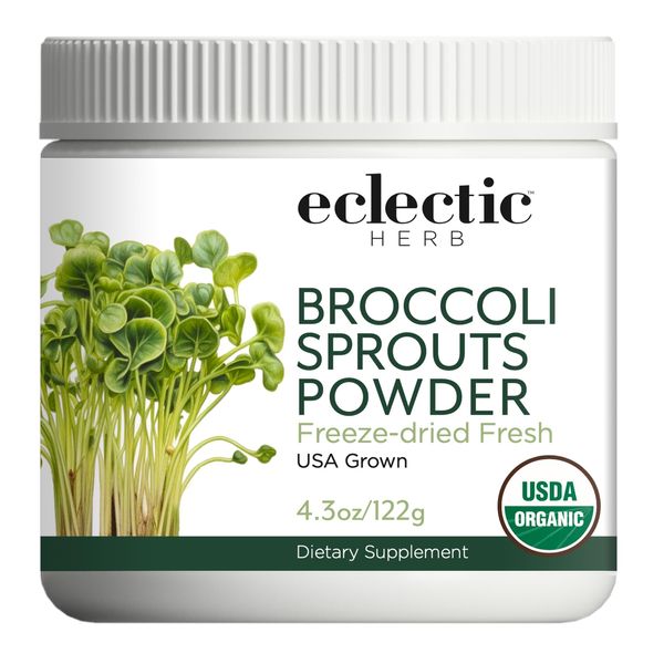 Eclectic Herb Broccoli Sprouts Powder 122 Grams