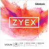 D'Addario Zyex 3/4 Scale Medium Tension Single A String for Violin