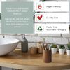 Wild & Stone Organic Baby Bamboo Toothbrush | Four Colours | Soft Fibre Bristles | 100% Biodegradable Handle | BPA Free | Vegan Eco Friendly Baby Toothbrushes