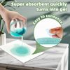 W&Y 100 Pack Commode Liners with Super Absorbent Pads, Universal Fit All
