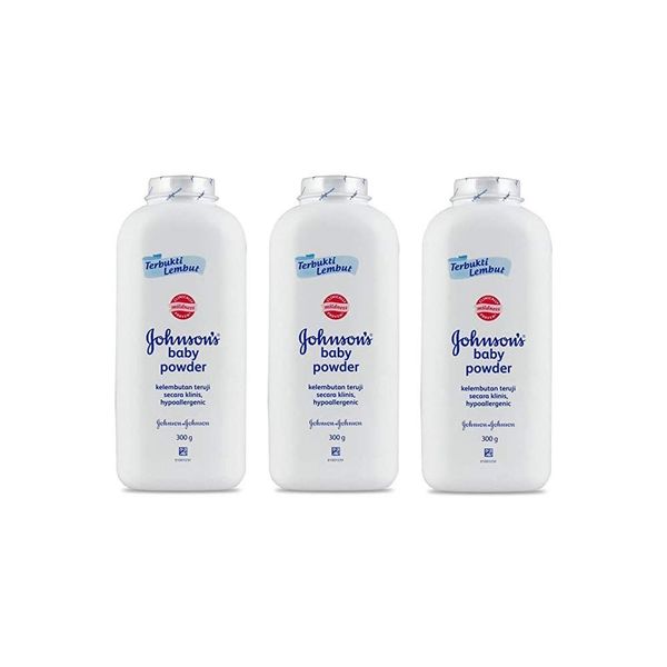 Johnson Baby Powder, 10.6 oz (300 g) x 3 Packs (Light Scent)