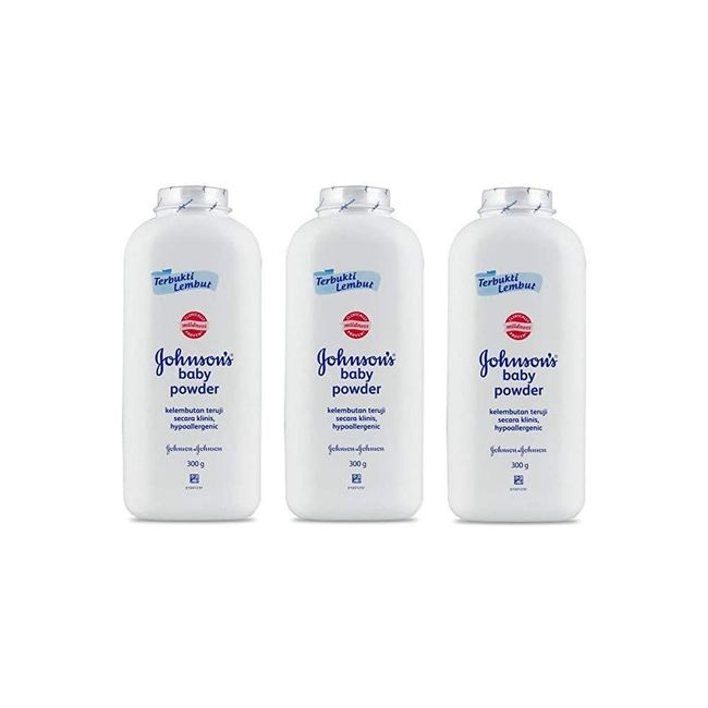 Johnson Baby Powder, 10.6 oz (300 g) x 3 Packs (Light Scent)