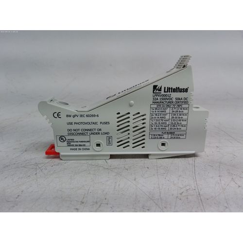 New Littlefuse LFPXV0001Z Fuse Holder 32A 1500VDC