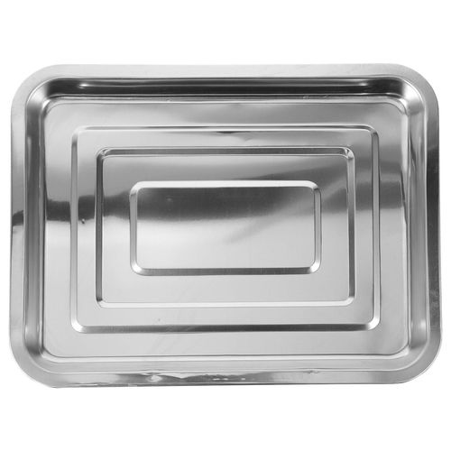 BESPORTBLE Heavy Duty Replacement Dog Crate Pan - Chew-Resistant Metal Tray for Pet Kennels Durable Floor Protection Easy Dogs and Cats 31cm X 21cm X2 cm