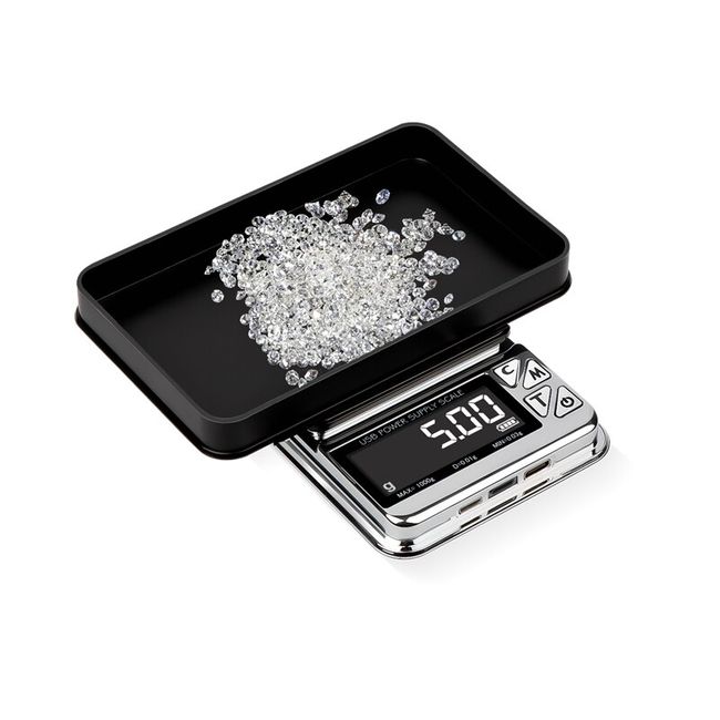 Precision Pocket Digital Scale 0.001g 30g Diamond Jewelry Grain Reloading  Powder