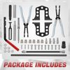 OHV OHC Valve Spring Compressor Stem Seal Overhead Remover Installer Tool Set