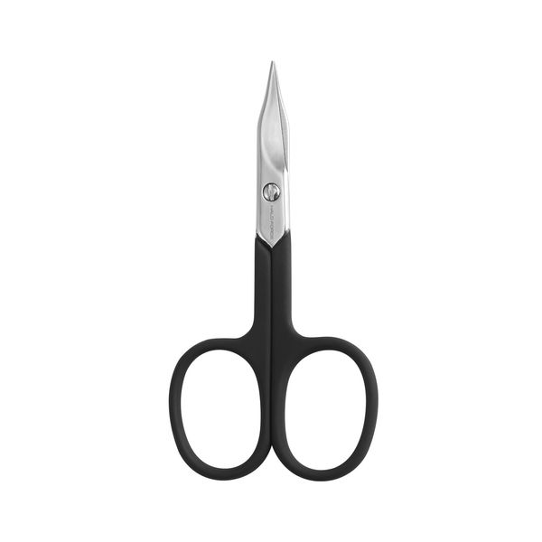 HALO FORGE Embroidery Scissors Small: 3.5 Inches Sharp Straight Tip Stainless Steel Precision Thread Shears - Rubber Comfort Grip - for Craft Fabric Paper Needle Knitting Yarn Wool