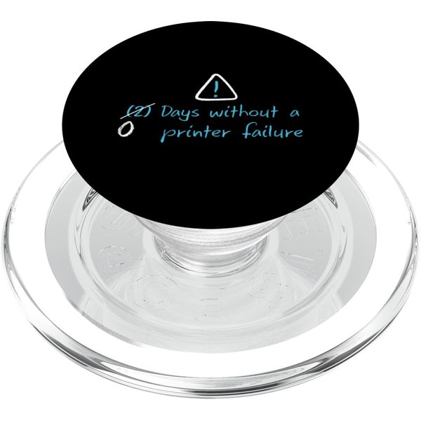 Funny 3D Printer Failure Design PopSockets PopGrip for MagSafe