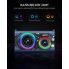 LEKATO Portable Speaker Bluetooth Loud RGB Light Waterproof