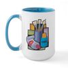 CafePress Art Large Mug 15 oz (444 ml) Ceramic Coffee Mug