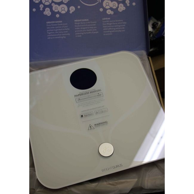 eight Gurus 0396 Wifi Smart Connected Body Fat Bathroom Scale