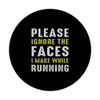 Please Ignore The Faces I Make While Running Marathon Sport PopSockets Swappable PopGrip