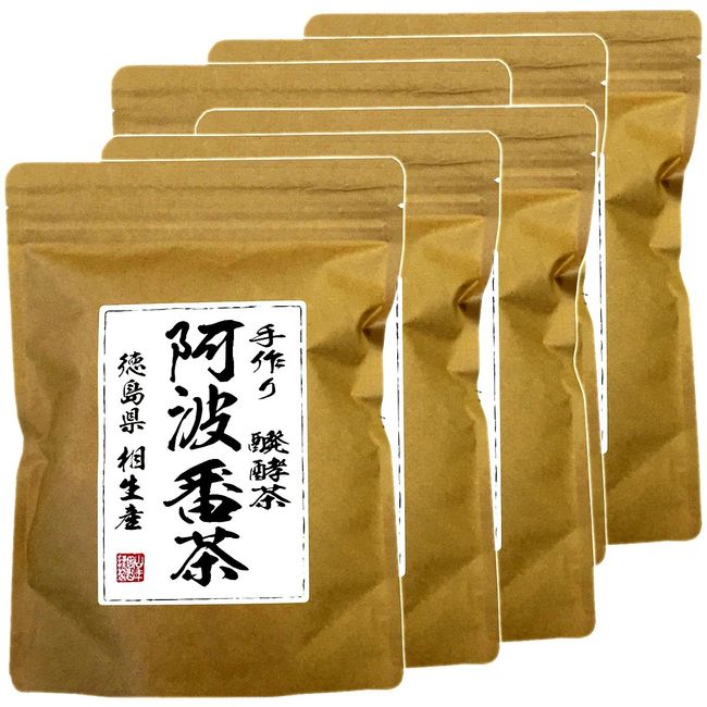 【国産100%】阿波番茶(阿波晩茶) 7g×12パック×6袋セット ティーパック 徳島県産 巣鴨のお茶屋さん 山年園