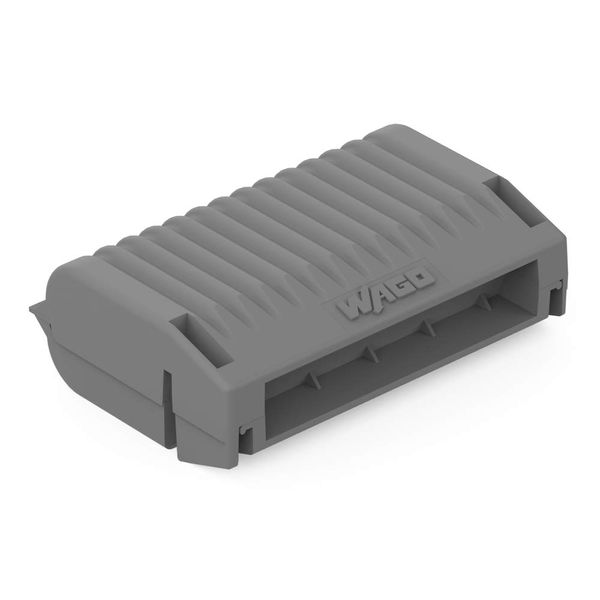 WAGO Gelbox, Gel enclosure, for splicing cables, with gel, 221, 2x73 Series, max. 4 mm² connectors, without splicing connectors, Size 3, gray, 207-1333 (3 pcs)