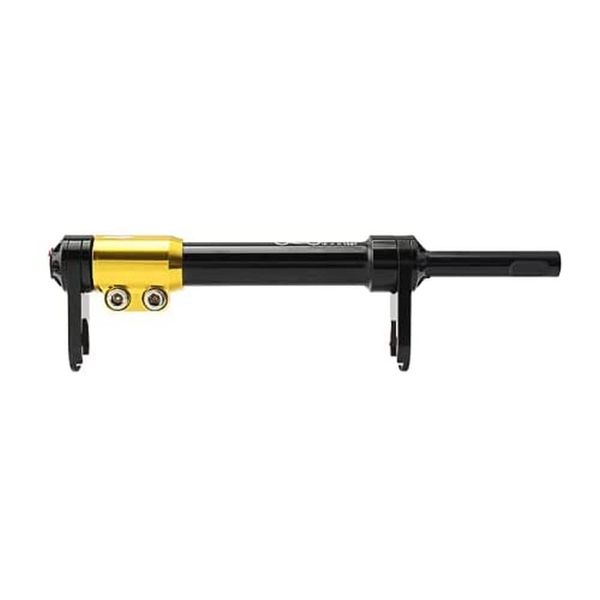 Wheel Extender for BROMPTON Eazy Wheels Extension Rod BLACK / RED (Extender ONLY (No easy wheels))