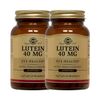 2x Solgar Lutein 40 mg Softgels 30