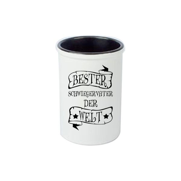 Keramikbecher, Stifte Becher, Vase... Bester Schwiegervater der Welt