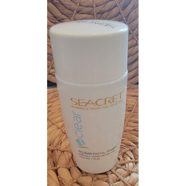 Seacret AClear Facial Toner for Oily, Combo Skin 2.5oz New