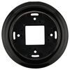 Surface-Mounted Porcelain Frame 1 Gang QR1 Black