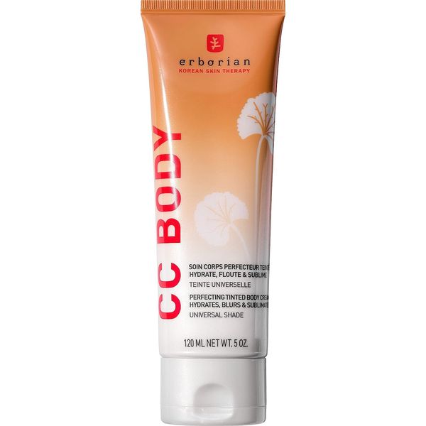 Erborian - CC Body - Perfecting Tinted Body Cream - Moisturizes, Blurs, Beautifies - Korean Cosmetic Treatment - Universal Shade - 120 ml