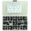 ARCELI Electrolytic Capacitor, Electronic Component Packaging, Basic Parts Set, Electrolytic Capacitor Classification Case, Large Capacity, High Frequency, Low Resistance, Long Life, Kit, Range 0.47uf