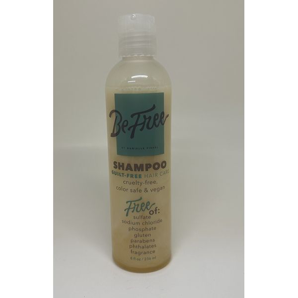 Be Free Danielle Fishel Shampoo Color Safe Vegan Citrus 8 oz NEW NOT SEALED