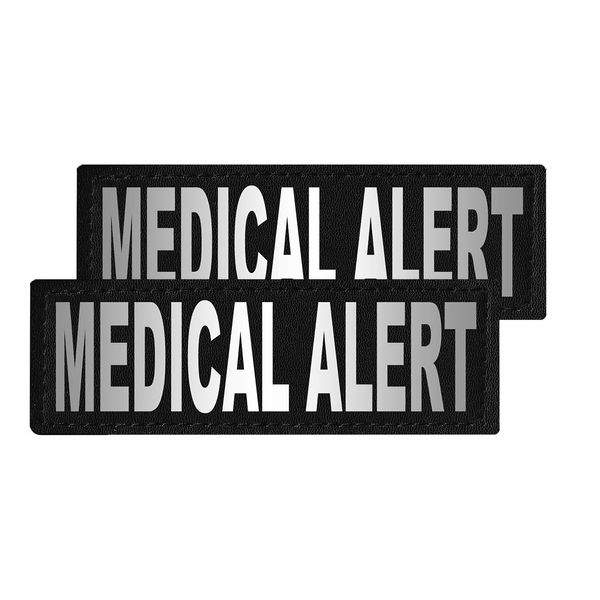Dogline Medical Alert Removable Patches, Small/Medium