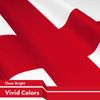 NEW G128 England Flag 2-Pack 3x5 FT, English Printed 150D Polyester