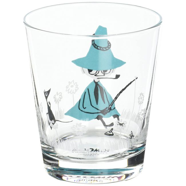 Yamaka Shoten Moomin MM3503-813 Kuppi Glass Tumbler, Snafkin, Capacity: Approx. 9.2 fl oz (260 ml), Moomin Goods, Scandinavian Mother's Day, Gift, Tableware, Gift, Wedding Gift, Made in Japan