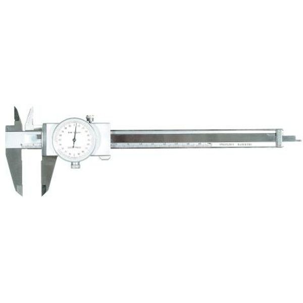 Meßschieber mit Meßuhr 0-300mm Anzeige 0,02mm