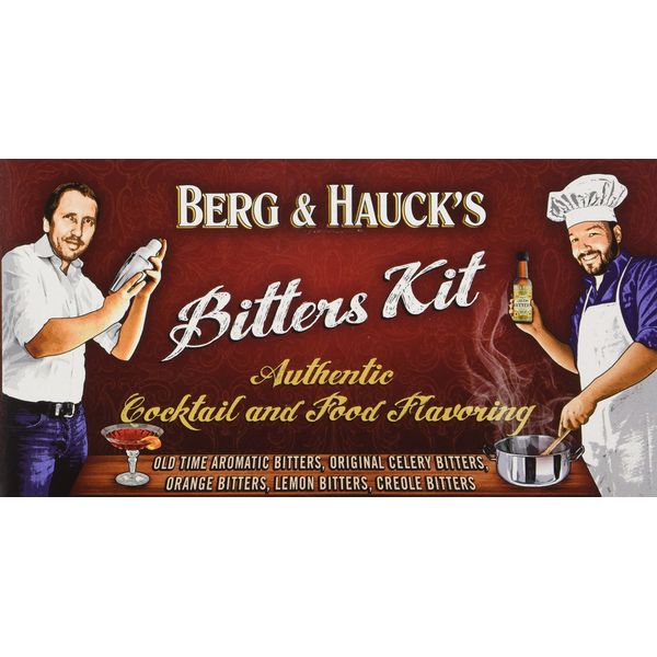 Berg & Hauck's Cocktail Bitters Sampler Set - Pack of 5