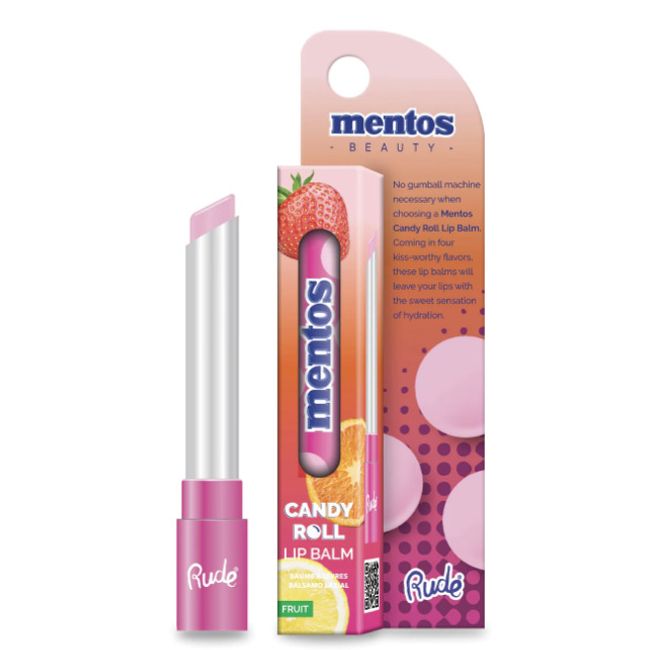 Mentos FRUIT Candy Roll Lip Balm