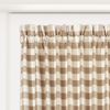 Buffalo Check French Door Panel - 25x40 - Taupe