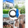 Misting System with Filter 26.2FT (8M) Misting Line + 7 Brass Mist Nozzles