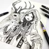 Kuretake INKTOBER special set (5 pcs set NO.3)