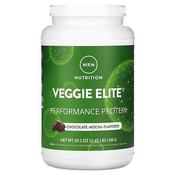 Veggie Elite, Performance Protein, Chocolate Mocha, 2.45 lb (1,110 g)