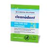 Dr. B Dental Solutions Cleanadent Dental Wipes, Denture Cleaner Removes Adhesives, Food, Stains, and Odor 30 Count Pack