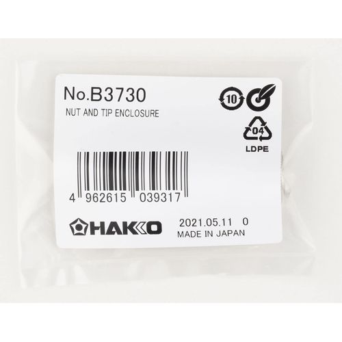 HAKKO Cap nut, Protective Pipe Set B3730 Soldering Iron tip (Japan Import)