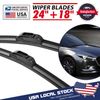 For Mazda 3 2010-2016 FRONT 24"&18" WINDSHIELD WIPER BLADE SET OEM