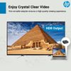 HP DisplayPort to HDMI 1.4 Adapter, Black