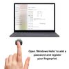 COPLKY USB Fingerprint Key Reader Advanced Security Access Window Hello Fingerprint Reader for Windows10/11 Laptops Computer